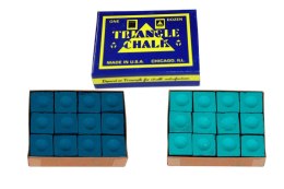 Kreda bilardowa Triangle op. 12 szt. - różne kolory