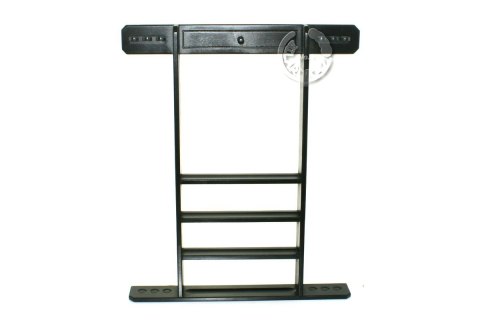 Wieszak półka na kije i bile - różne kolory