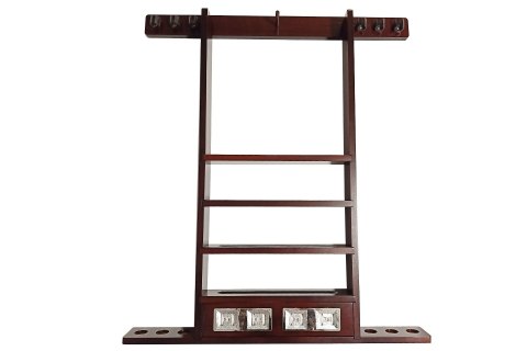 Wieszak półka na kije i bile z licznikiem- różne kolory