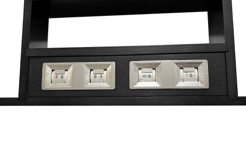 Wieszak półka na kije i bile z licznikiem- różne kolory