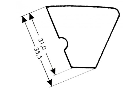 Bandy ruska piramida - różne rozmiary
