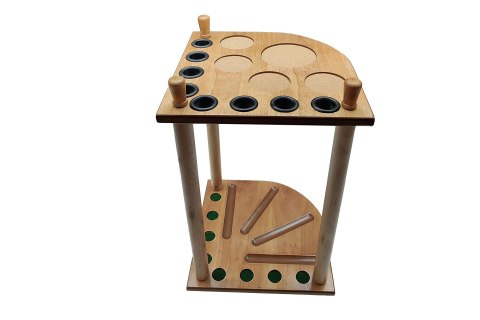 Stojak narożny na 8 kijów - różne kolory