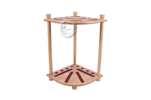 Stojak narożny na 8 kijów - różne kolory