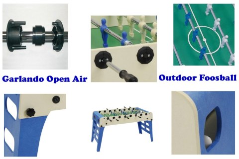 Stół do piłkarzyków Garlando - Open Air wodoodporny