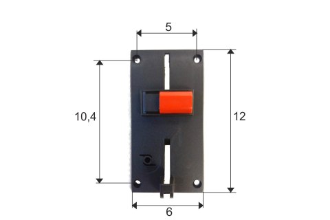 Czołówka, panel frontowy do wrzutnika, uniwersalny do Comestero RM5 i NRI