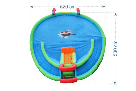 Dmuchany wodny zamek Ocean Park HappyHop