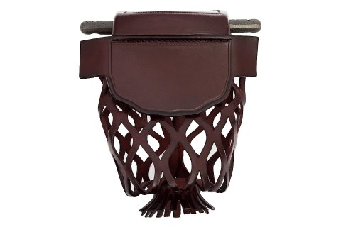 Koszyki skórzane z narożnikami- kpl. 6szt