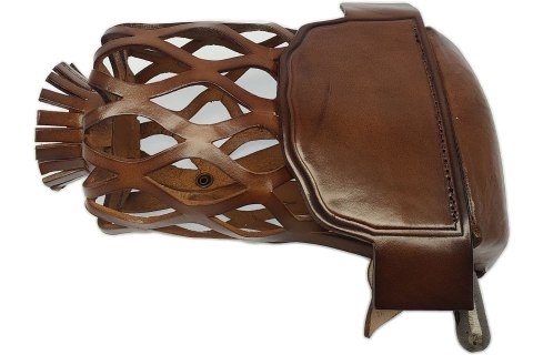 Koszyki skórzane z narożnikami- kpl. 6szt