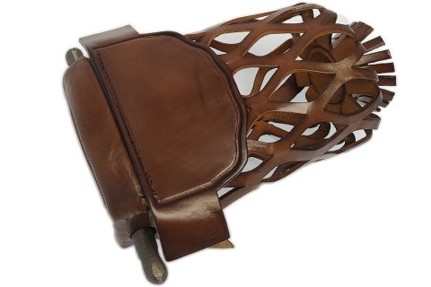 Koszyki skórzane z narożnikami- kpl. 6szt