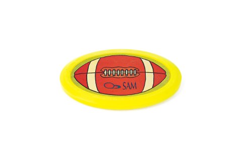Krążek do cymbergaja - rugby - Sam Billares - 80x65x6 mm 21g