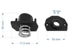 Odbijak duży ze sprężyną do piłkarzyków R.S.