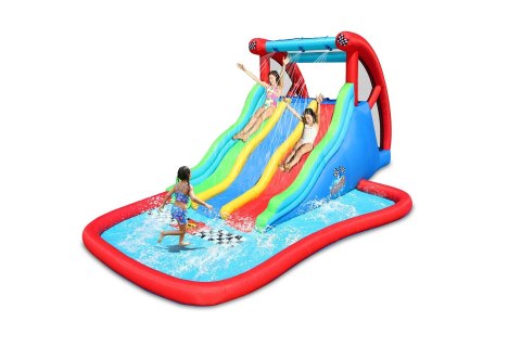 Olbrzymia, potrójna wodna zjeżdżalnia HappyHop