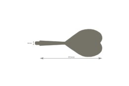 Piórko z trzonkiem plastikowym