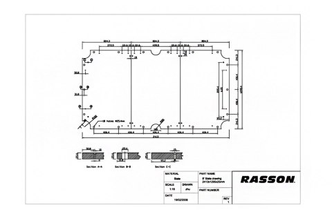 Płyta kamienna III cz. Rasson łupek włoski
