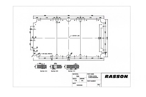 Płyta kamienna III cz. Rasson łupek włoski