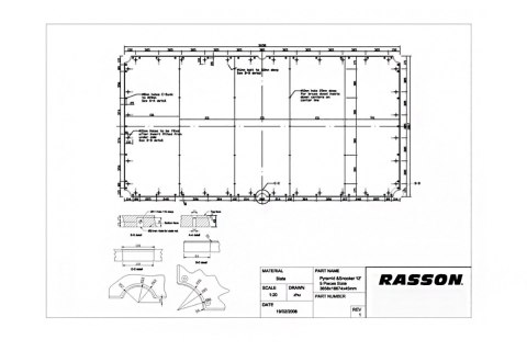 Płyta kamienna V cz. Rasson łupek włoski