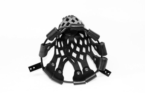 Siatki / koszyki skórzane naturalne - kpl. 6szt