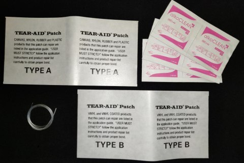 Uniwersalny zestaw naprawczy do dmuchanych placów zabaw