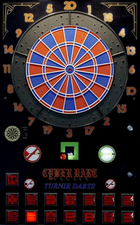 Automat - Cyberdart - używany na ekspozycji.