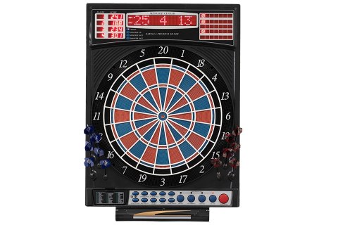 Elektroniczna tarcza do darta Karella Premium Silver