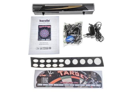 Elektroniczna tarcza do darta Karella Premium Silver