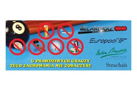 GRATIS*- Naklejka na stół bilardowy