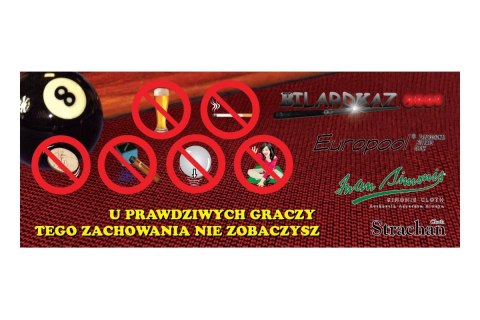 GRATIS*- Naklejka na stół bilardowy