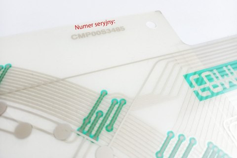 Matryca kwadratowa do darta COMPUMATIC EU (folia)