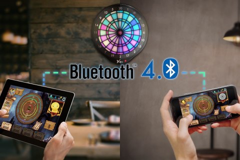 Elektroniczna tarcza do darta online, LED- VDarts H4L