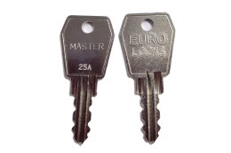 Klucz master do zamka Euro-Locks B671 I C702 W SYSTEMIE MASTER