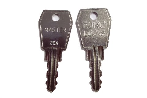 Klucz master do zamka Euro-Locks B671 I C702 W SYSTEMIE MASTER