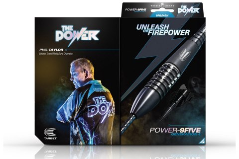 Rzutki Target Phil Taylor Power 9Five Generation 4 (steel tip) 22g