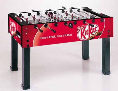 Branding - personalizacja stołu / automatu