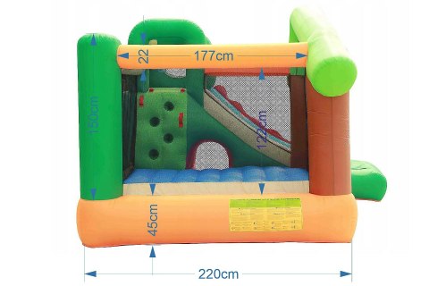 Dmuchany plac zabaw Happy Hop - Jungle