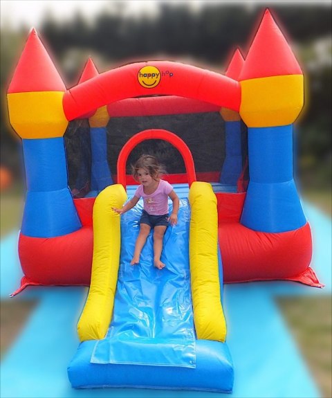 Dmuchany zamek ze zjeżdżalnią Happy Hop