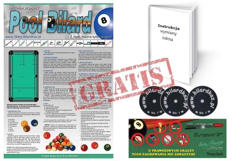 Kupon sukna na stół bilardowy Europool 45- różne wielkości