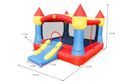 Dmuchany zamek ze zjeżdżalnią XXL Happy Hop