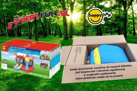 Dmuchany zamek ze zjeżdżalnią XXL Happy Hop