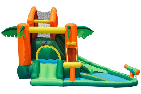 HappyHop wodny dmuchaniec - Tropikalna Wyspa