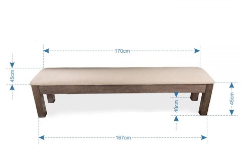 Ławka do stołu bilardowego - Europool - ze schowkiem