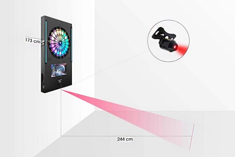 Automat zarobkowy VDarts Mini Plus online - używany na ekspozycji