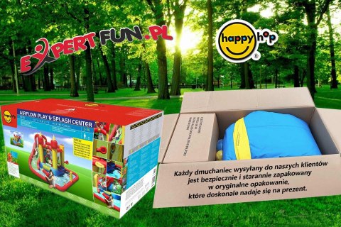 Dmuchany basen ze zjeżdżalnią i armatką, Funland- HappyHop