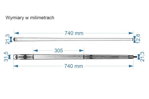 Kij bilardowy II cz. Vaula Stargate-II no.53