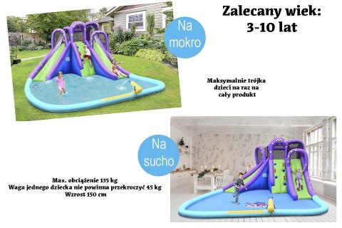 Dmuchany park wodny Happy Hop - Ośmiornica