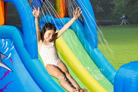 HappyHop dmuchany Park wodny - Atak Rekina