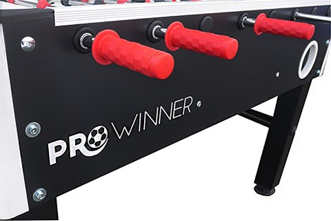 Stół do Piłkarzyków Pro Winner Roberto Sport - Kolor czarno-czerwony