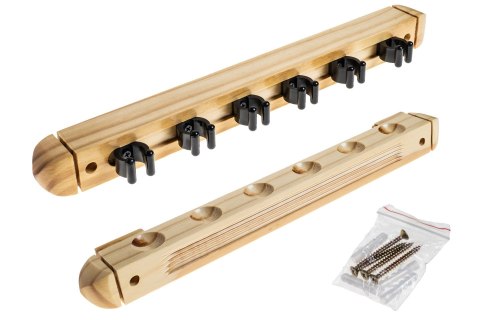 Wieszak na 6 kijów standard- różne kolory