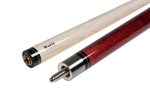 Kij Bilardowy 2-Cz. TC Basic 4 wiśniowy