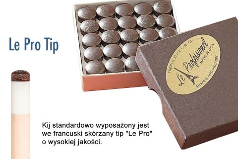 Kij II cz. Players C-802: Klasyczny Kij Bilardowy Premium z Klonu