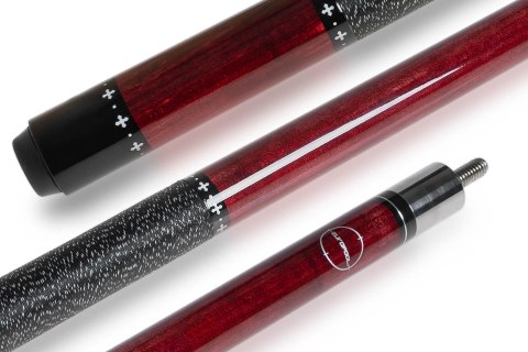 Kij bilardowy 2-cz. Europool Series A bordowy